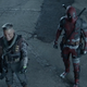Team Deadpool is undone by a passing train in the Deadpool 2 gag reel.